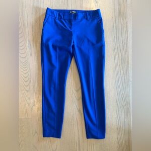 Express Vibrant Blue Columnist Pants